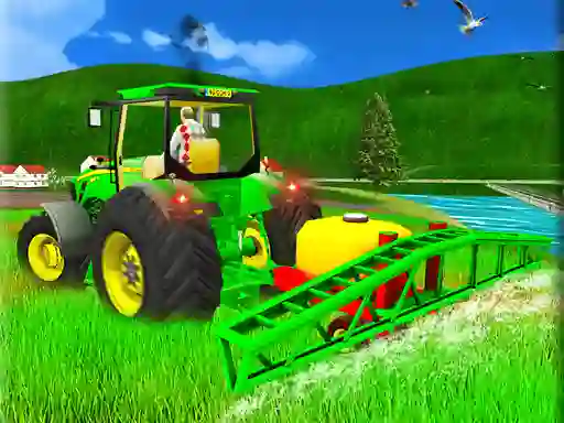 Igra Indian Tractor Farm Simulator spletu