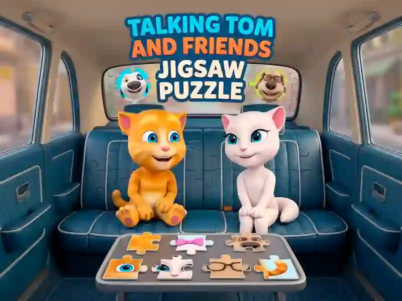 Igra Talking Tom and Friends Jigsaw Puzzle spletu