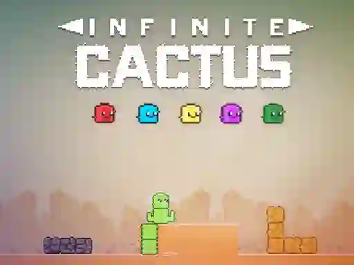 Igra Infinite Cactus spletu
