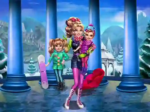 Igra Girls Winter Fun spletu