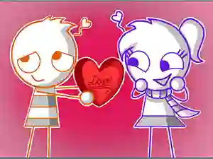 Igra Valentines Hidden Stars spletu