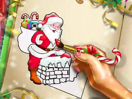 Igra Santa Christmas Coloring spletu