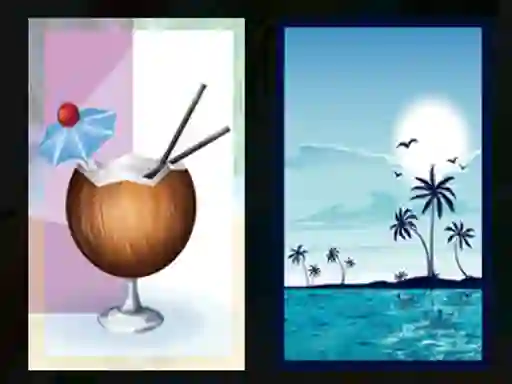 Igra Beach Cocktails Memory spletu