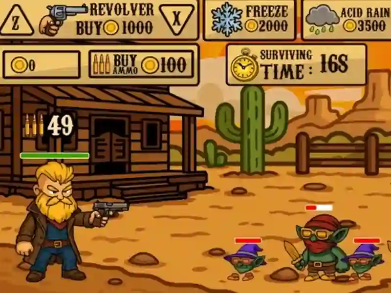 Igra Gunslinger Legend spletu