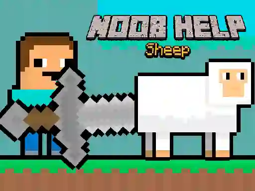 Igra Noob Help Sheep spletu