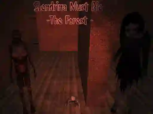 Igra Slendrina Must Die The Forest spletu