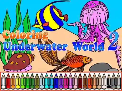 Igra Сoloring Underwater World 2 spletu