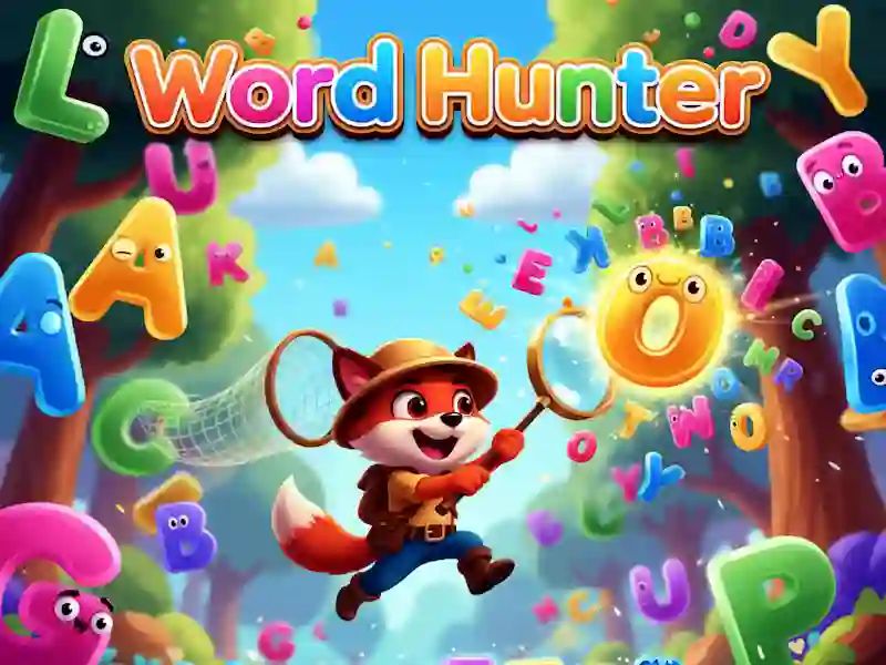 Igra Word Hunter spletu