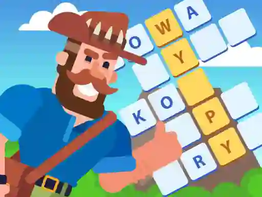 Igra Crossword Island spletu