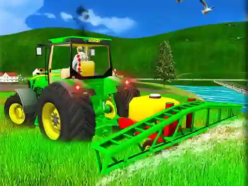 Igra Real Tractor Farmer spletu