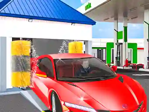 Igra Gas Station: Car Parking spletu