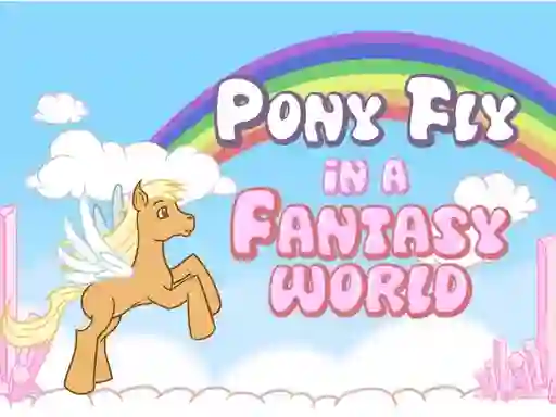 Igra Pony fly in a fantasy world spletu