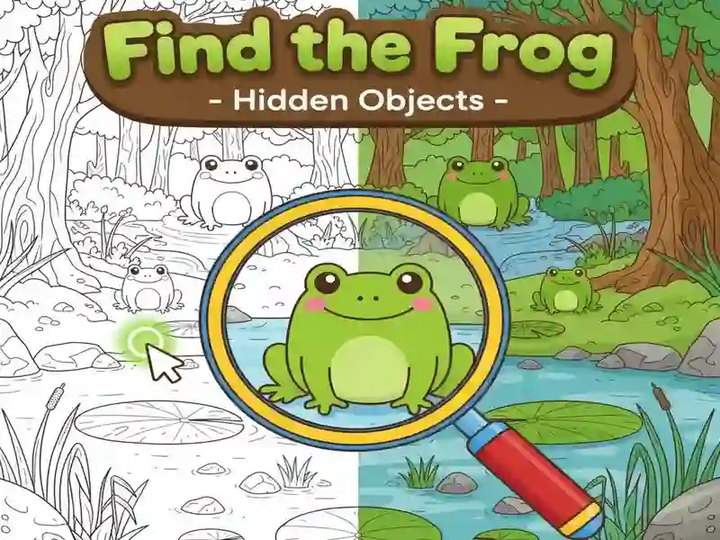 Igra Find the Frog Hidden Objects spletu
