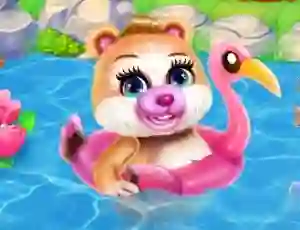 Igra Cute Bear Caring spletu