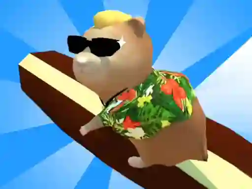 Igra Hamster Island spletu