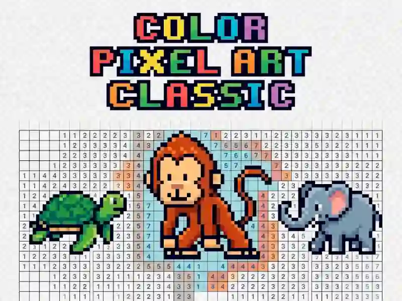 Igra Color Pixel Art Classic spletu