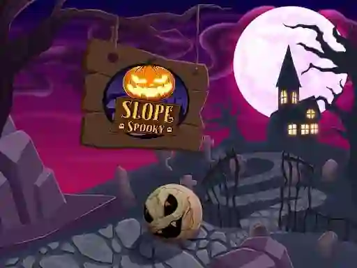 Igra Slope Spooky spletu