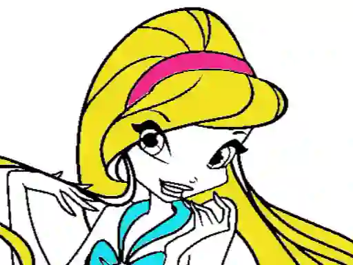 Igra Winx Coloring book spletu