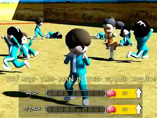Igra Squid Game Crowd spletu