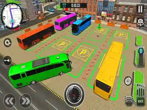 Igra Bus City Parking Simulator spletu