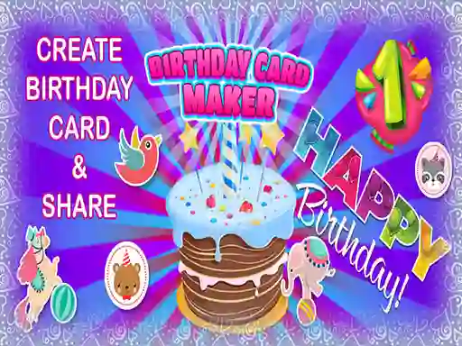 Igra Birthday Card Maker spletu