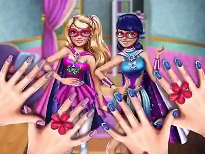 Igra Princess Superheroes: Beauty Salon spletu