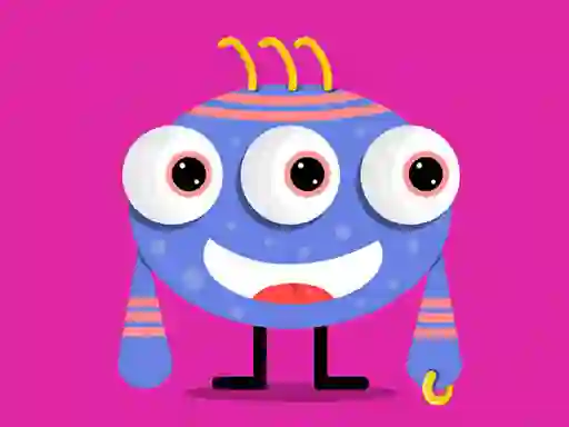Igra Cute Little Monsters Memory spletu