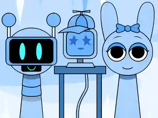 Igra Huggy Mix Sprunki Music Box spletu