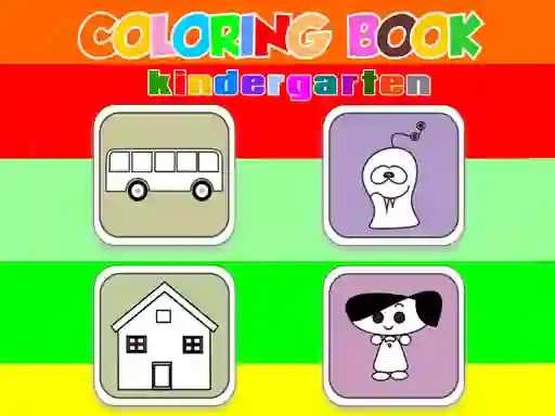 Igra Coloring Book Kindergarten spletu