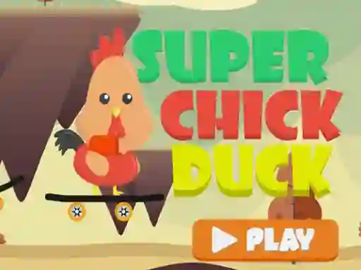 Igra Super Chick Duck spletu
