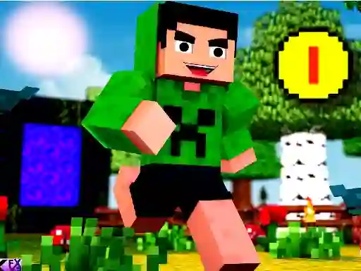 Igra Block Craft Jumping spletu