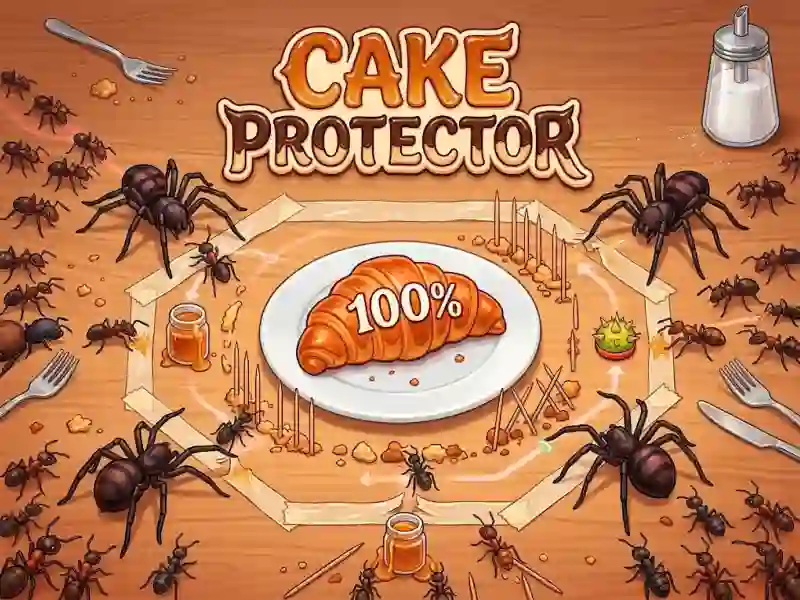 Igra Cake Protector spletu
