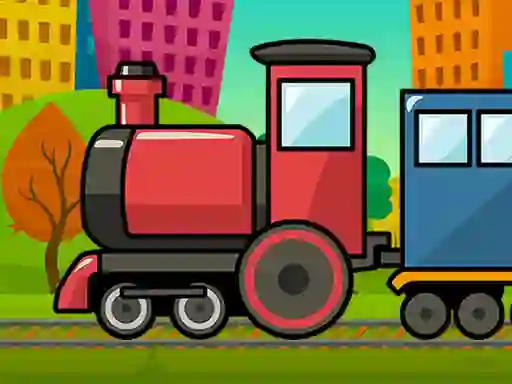 Igra Train Jigsaw spletu