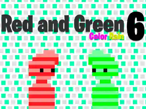 Igra Red and Green 6 Color Rain spletu