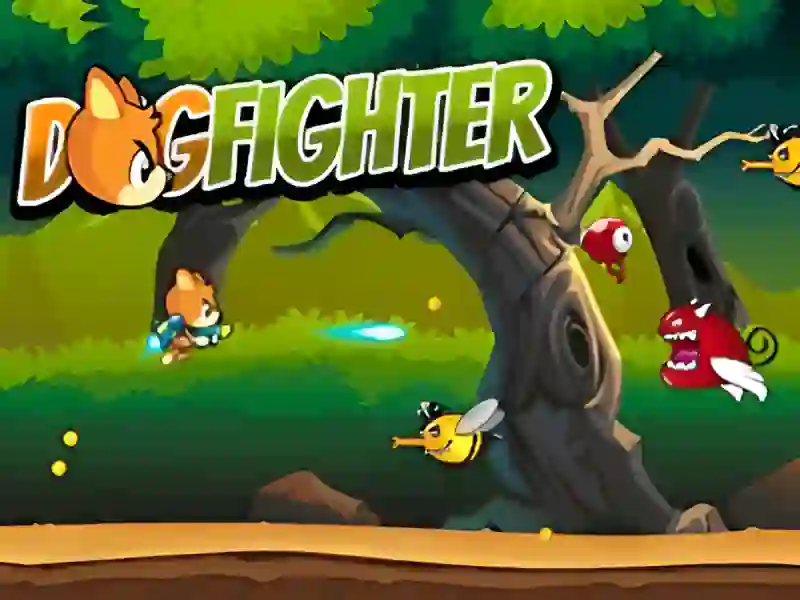 Igra Dog Fighter spletu
