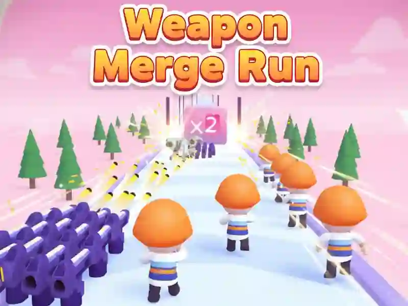 Igra Weapon Merge Run spletu