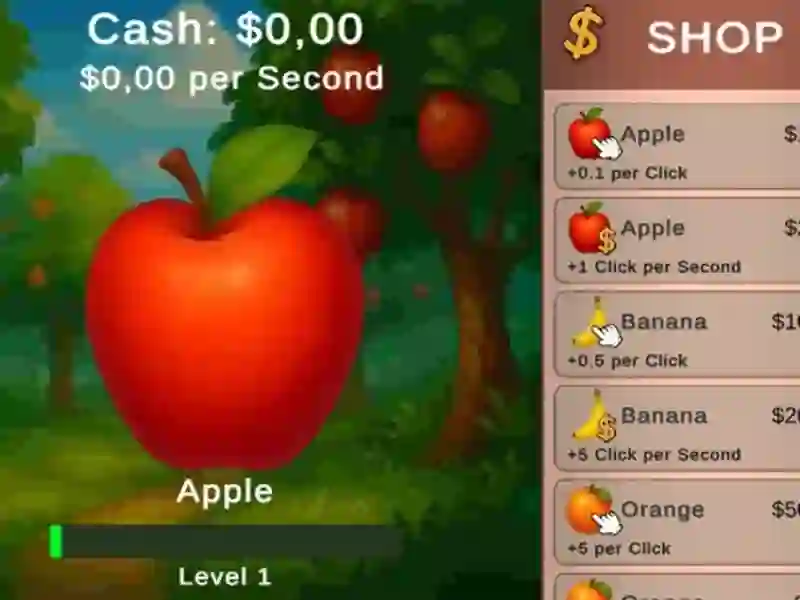 Igra Fruit Clicker spletu
