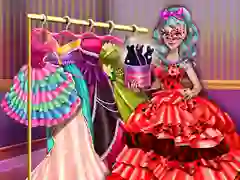 Igra Dove Carnival Dolly Dress Up spletu