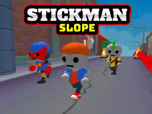 Igra Stickman Slope spletu