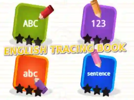 Igra English Tracing Book spletu