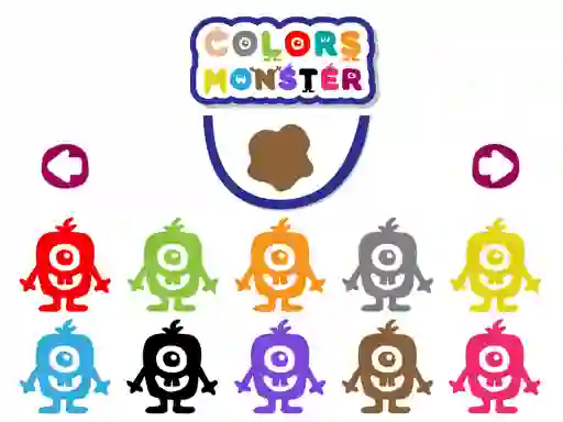 Igra Colors Monster spletu