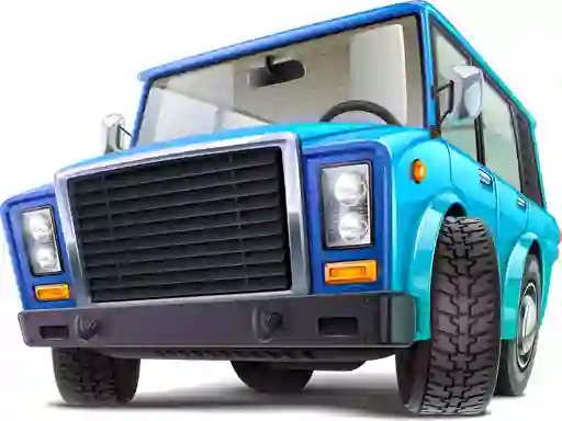 Igra Cartoon Trucks Puzzle spletu