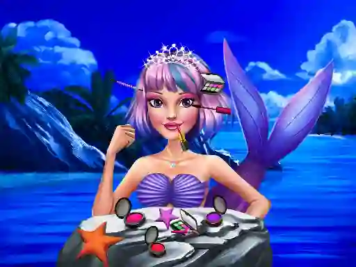 Igra Mermaid Princess New Makeup spletu