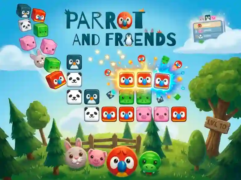 Igra Parrot and Friends spletu
