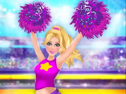 Igra Highschool Cheerleader Dressup spletu