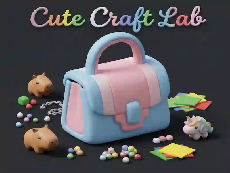Igra Cute Craft Lab spletu