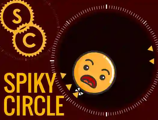 Igra Spiky Circle spletu