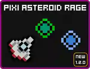 Igra Pixi Asteroid Rage spletu