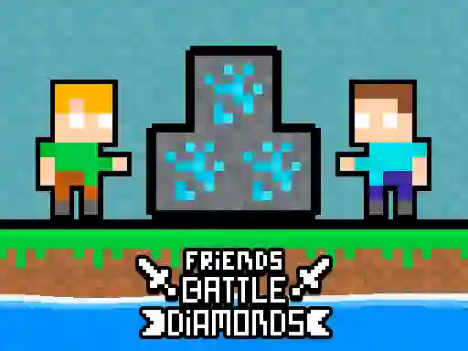 Igra Friends Battle Diamonds spletu