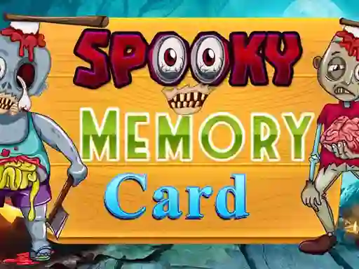 Igra Spooky Memory Card spletu